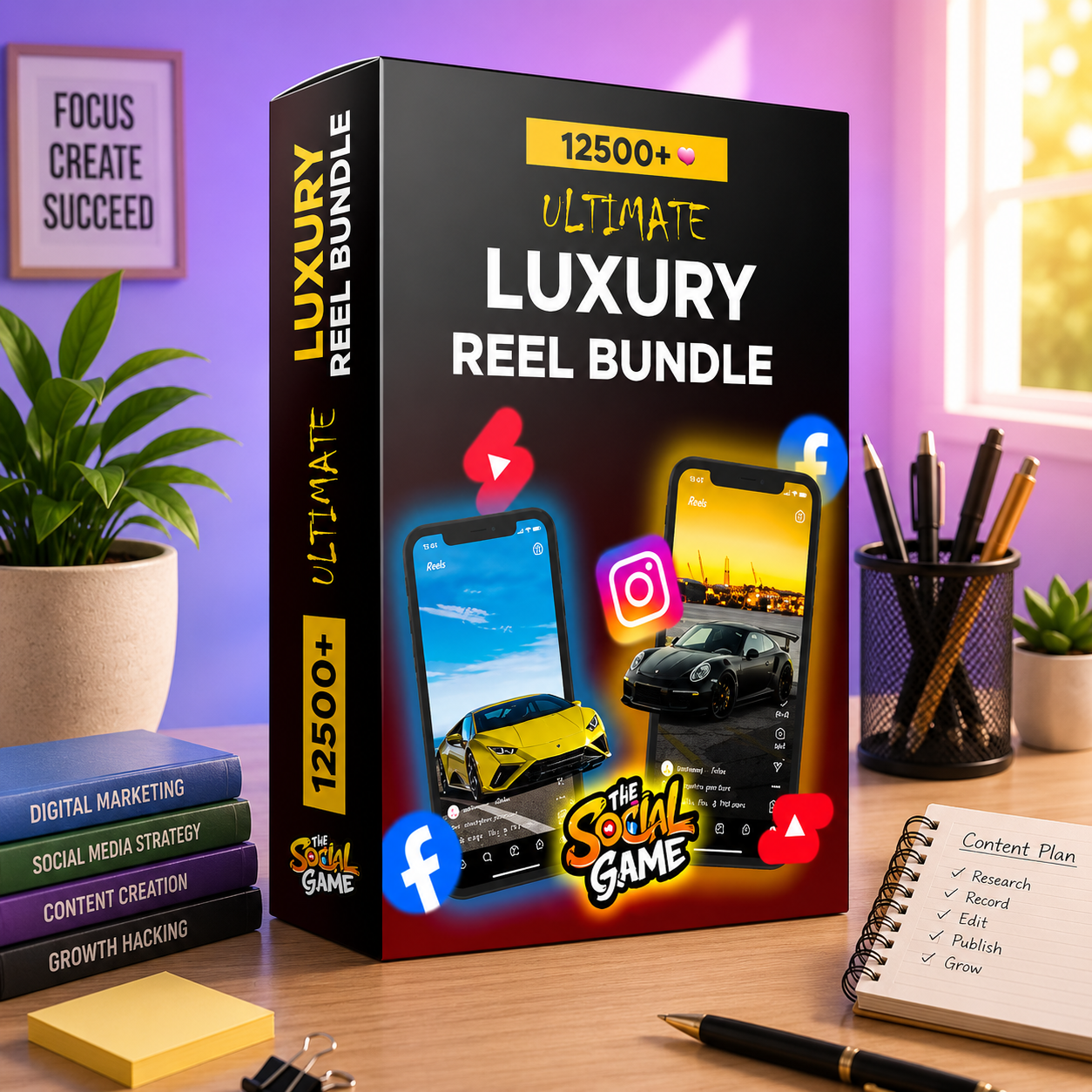 Get The Ultimate 12500+ Luxury Reel Bundle Now!!