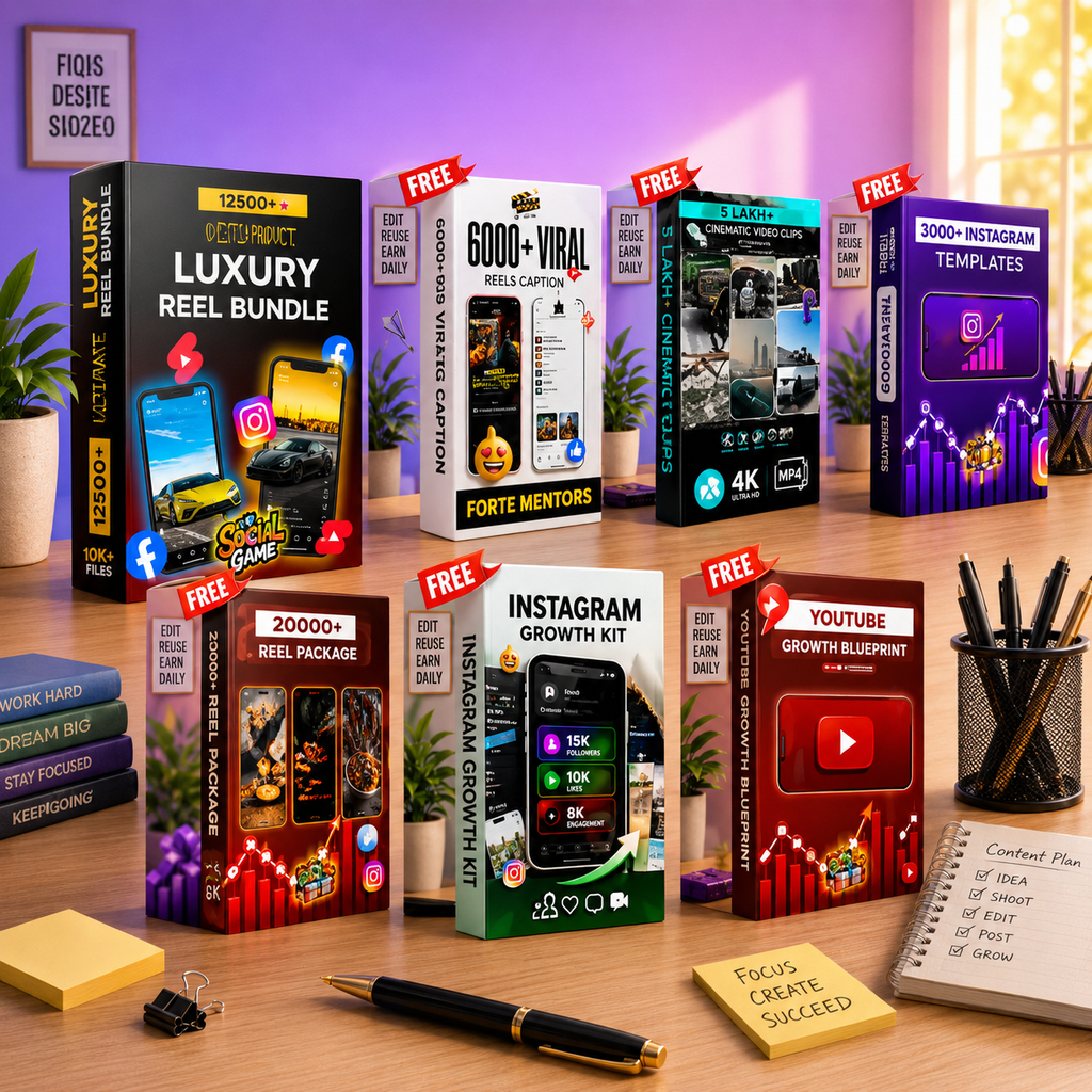 Get The Ultimate 12500+ Luxury Reel Bundle Now!!